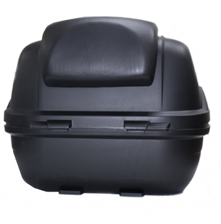Coffre arrière amovible noir de 30 L avec support Sunra