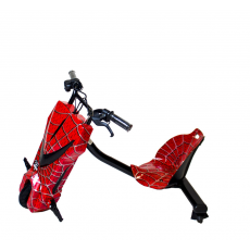Boogie Drift Pro Scooter vermelha com cadeira