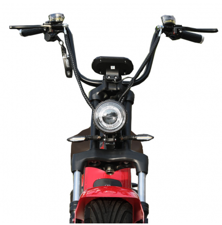 Scooter Elétrica E-Custom 49e 2000W / 30AH Vermelho