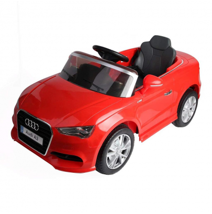 Carro elétrico infantil Audi A3 vermelho
