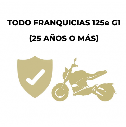 Todo Riesgo Franquicia 125e G1 (Menos de 25 Años)